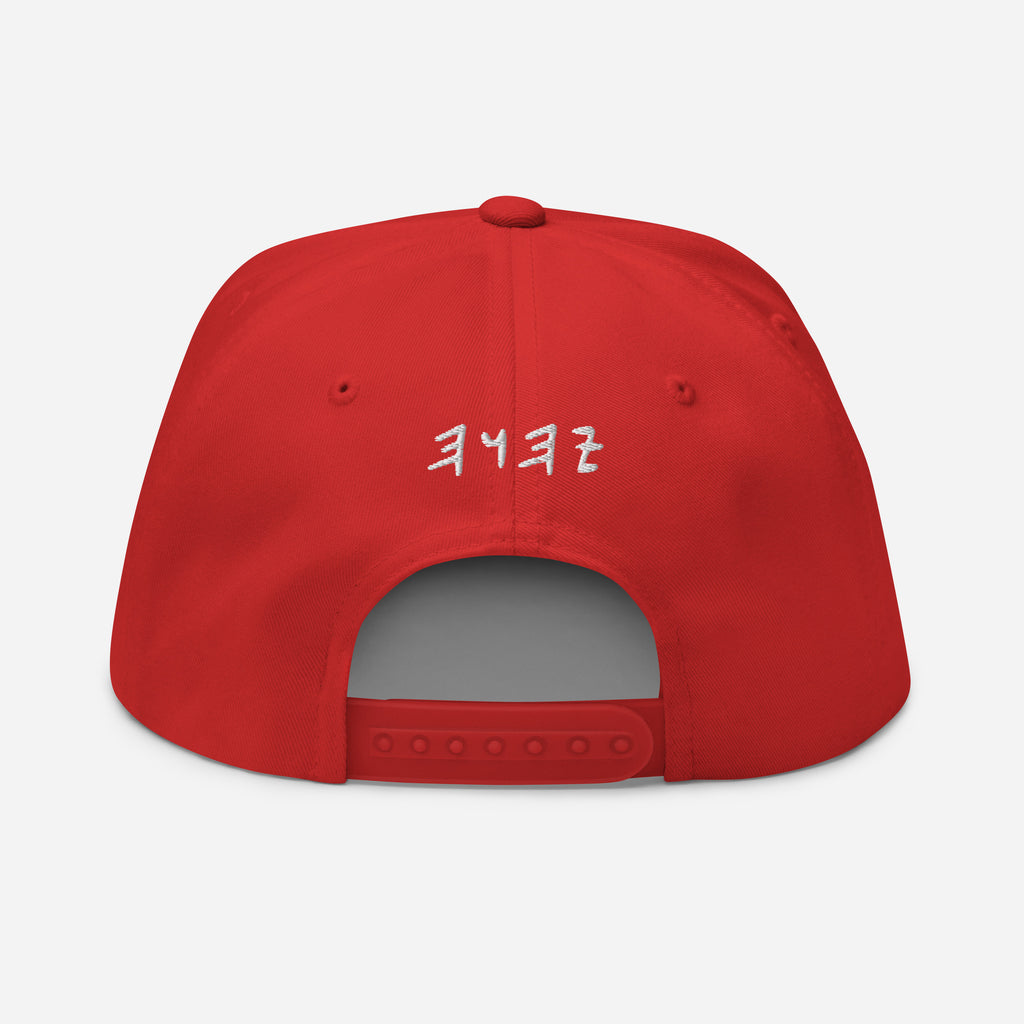 YAH Collection Flat Bill Snapback